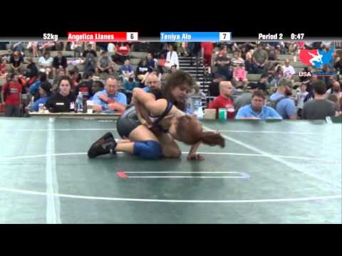 Cadet True Second 52kg - Angelica Llanes vs. Teniya Alo