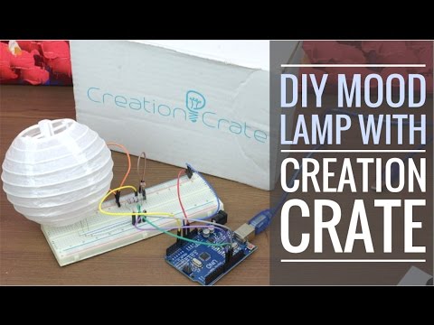 DIY Mood Lamp with Creation Crate | David Lee EdTech