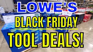 Lowe's Black Friday 50% off Tool Deals You Can't Miss!