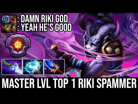 Top 1 Master Lvl Riki Spammer With Scepter | EPIC Juke Like a Pro 22Kills Cancer Gameplay Dota 2