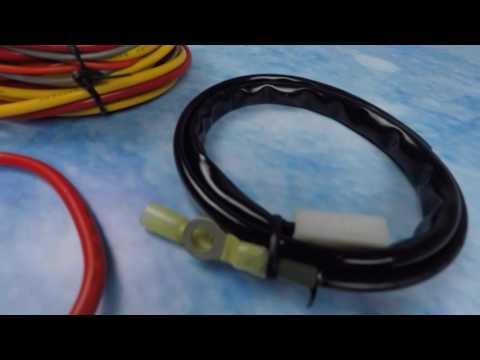 Electric Fan Kit with Temp Sensor for Spal fans (Spal 185FH)