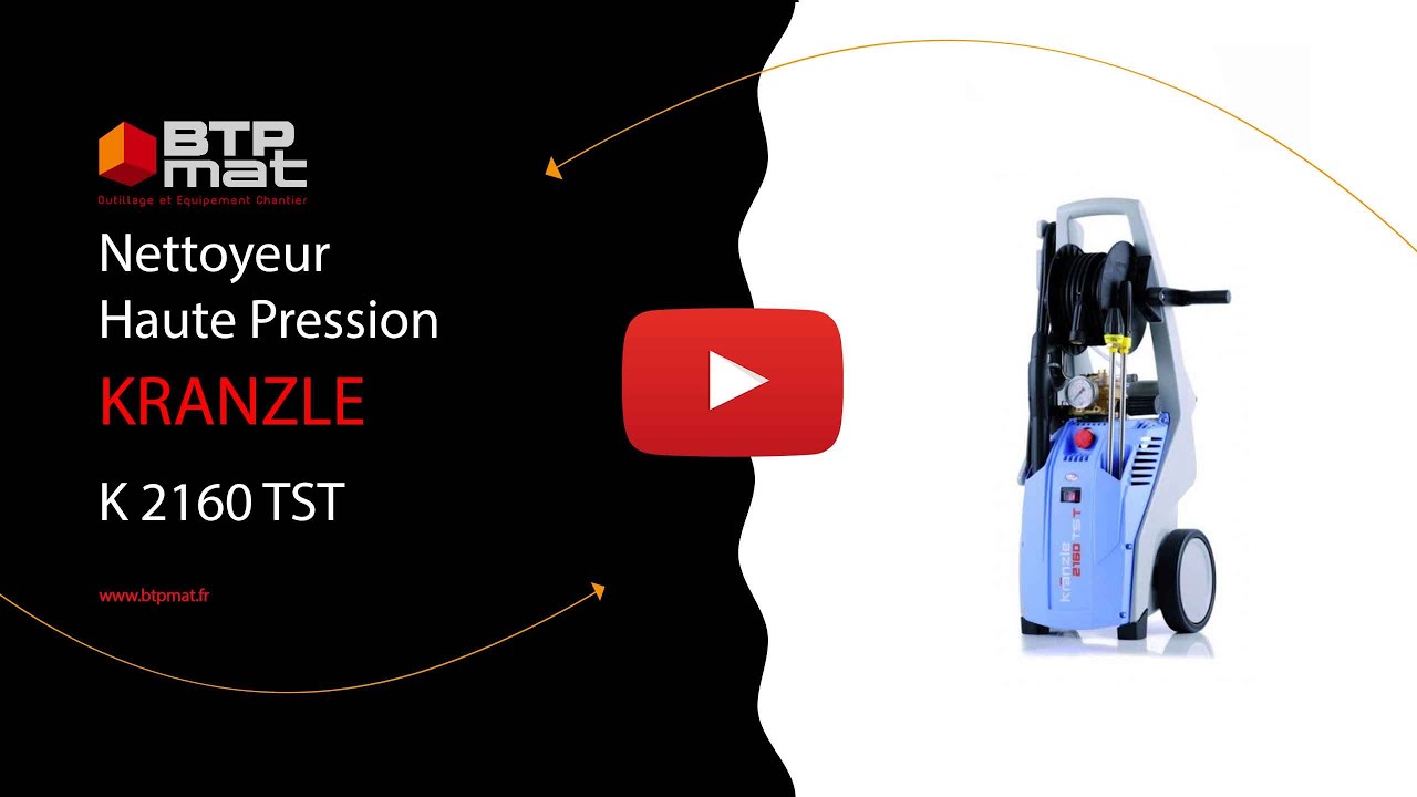 NETTOYEUR HAUTE PRESSION KRANZLE EAU FROIDE