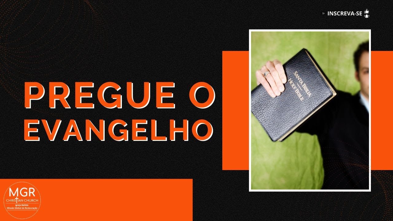 Culto de Quarta - Pregue o Evangelho - Pr. Edmir - 09/10/2024