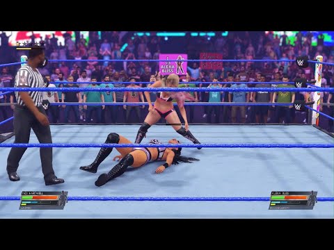 WWE 2K22 Indi Hartwell vs Alexa Bliss