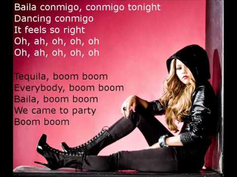 Kat DeLuna - Boom Boom (Tequila) + Lyrics!