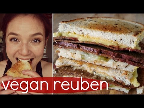 Vegan Reuben // My New Favorite Sandwich