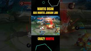 Download lagu CRAZY MARTIS SAVAGE 🥶 #mobilelegends #mlbb #shorts mp3