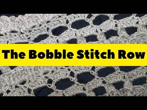 The Bobble Stitch Row