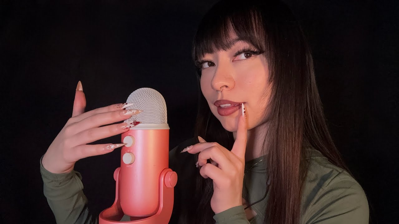 ASMR 100% Sensitivity FAST Mouth Sounds & Visuals