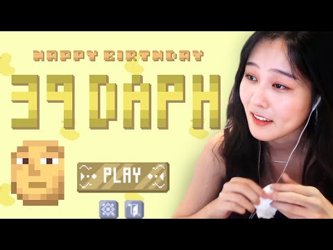 39daph Plays "Happy Birthday 39daph" (game made by her community)