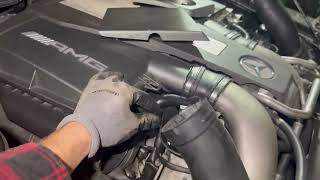 Cam Sensor Replacement on a 2013 G63 with M157 Twin Turbo 5.5L Engine