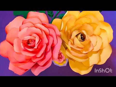 /Best # DIY Paper /flowers 🌺 /Roses🌹...🎨