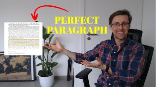 How to write a PERFECT paragraph in English (for academic texts)