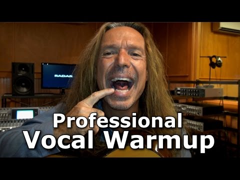 Professional Vocal Warm Up - Vocal Workout - Ken Tamplin Vocal Academy