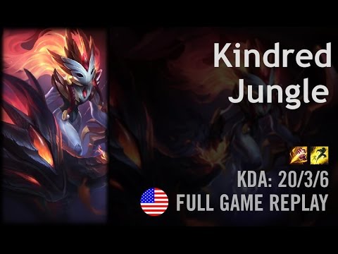 Kindred Jungle vs Lee Sin - Short Dog - NA Challenger Path 5.23