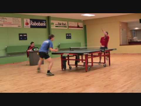 Kampioenspoule 14 feb 2009 Bit.nl 1 - Tafeltennis Nijmegen 1