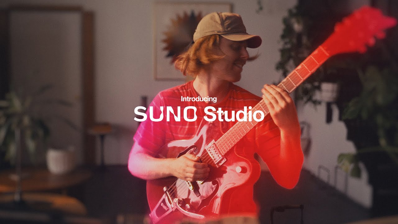 Suno Studio – The first-ever generative audio workstation - YouTube