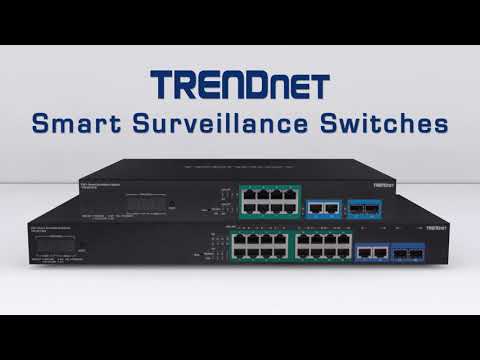 Maršrutizatorius Jungiklis TRENDnet TRENDnet 18- Port Gigabit PoE + Smart stebėjimo perjungiklis