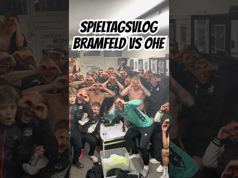 MATCHDAY VLOG 🖤🤍 Bramfeld vs Voran Ohe 👊🏽 #amateurfussball #matchdayvlog #goals #kilianoo1887