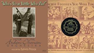 1931, Who's Your Little Who-Zis?, Arden-Ohman Orch. Hi Def, 78RPM