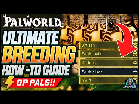 PALWORLD - ULTIMATE BREEDING GUIDE | BREED INSANE PALS | BREEDING TIPS & TRICKS