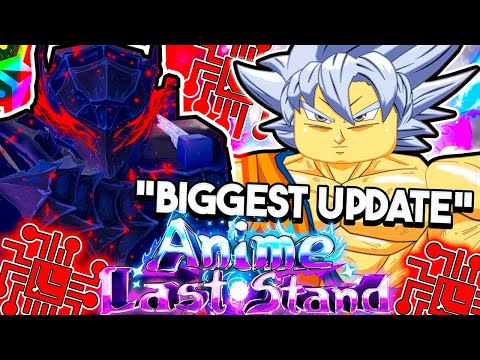 Getting Overpowered For the "BIGGEST UPDATE" In Anime Last Stand!