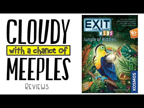 Exit: The Game: Jungle of Riddles Review - Cloudy with a Chance of Meeples