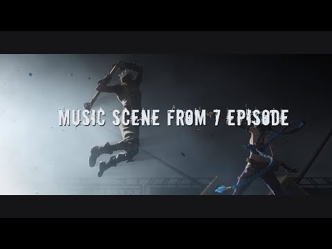 ARCANE | Denzel Curry, Gizzle, Bren Joy - Dynasties & Dystopia | Scene episode 7 | Jinx VS Ekko