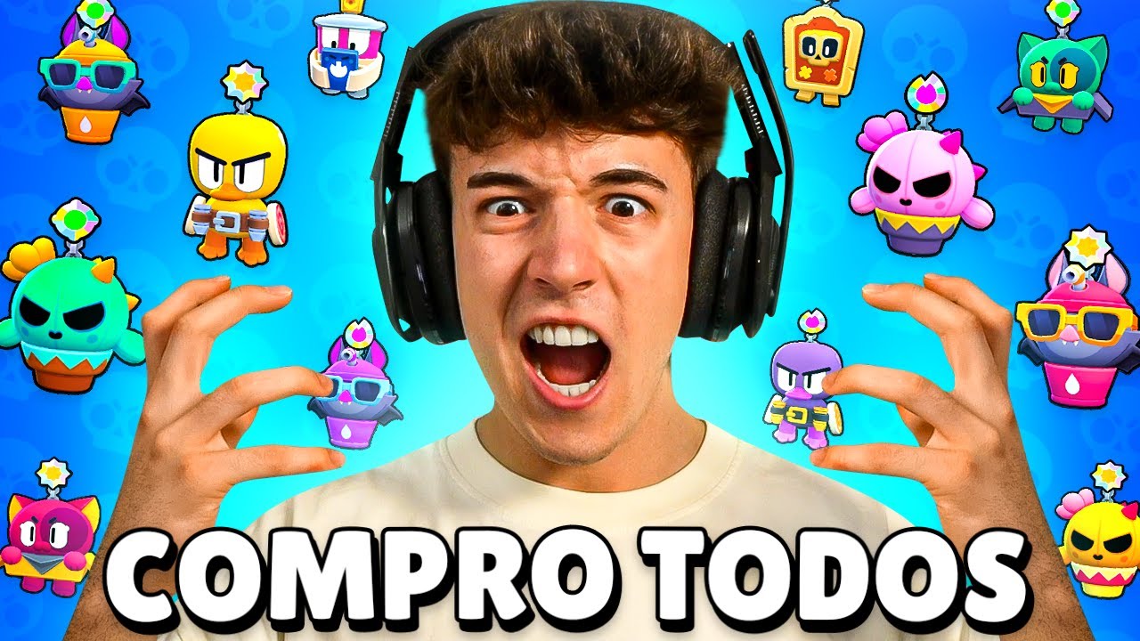 COMPRO *TODOS LOS BUFFIES* de BRAWL STARS