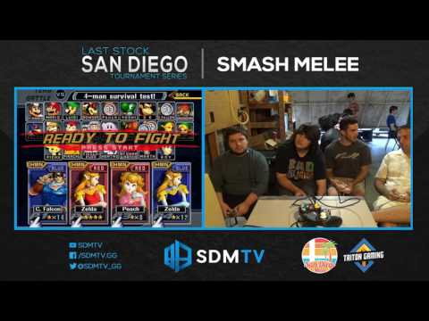 LSSD 101 - Punk & Dr. Light vs. Tope & DESTROYAH - SSBM Winners Semis - Smash Melee