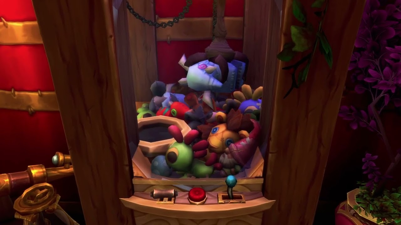 World of Warcraft Housing Claw Machine Build