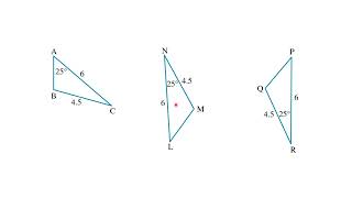 Identifying Congruent Triangles