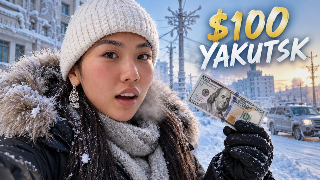 Qué Puedes Comprar Con $100 En La Ciudad Más Fría del Mundo (−64°C) Yakutsk, Siberia