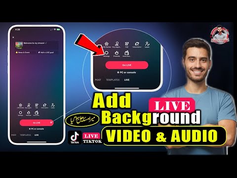 How To Add Background Music and Video in TikTok Live | Add Music & Video in TikTok Live