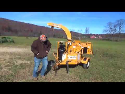 2008 Bandit 65XP 007XP Series Towable Self Feed Wood Chipper 6" For Sale