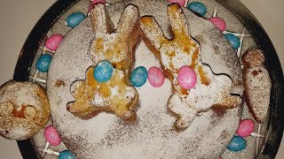 TORTA DI CAROTE A FORMA DI CONIGLIO DI PASQUA