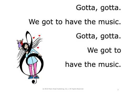 Gotta Have The Music - Presentation Kit excerpt (accompaniment version)