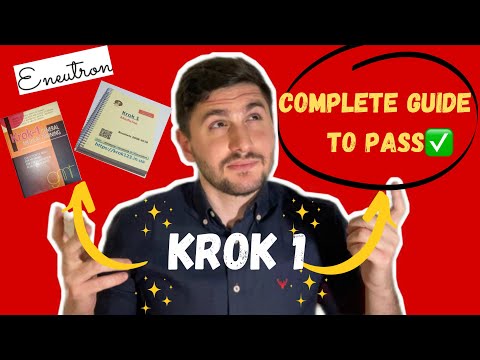 KROK 1: The Complete Guide | Study Resources And Plan | How to Pass Krok 1 in 2022