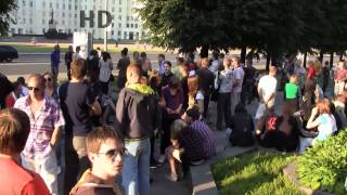 preview picture of video 'Могилёв. Народные гуляния на проспекте Мира'