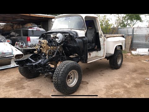 1959 Chevrolet apache 4x4 with 5.3 Ls swap by Racing Technologies