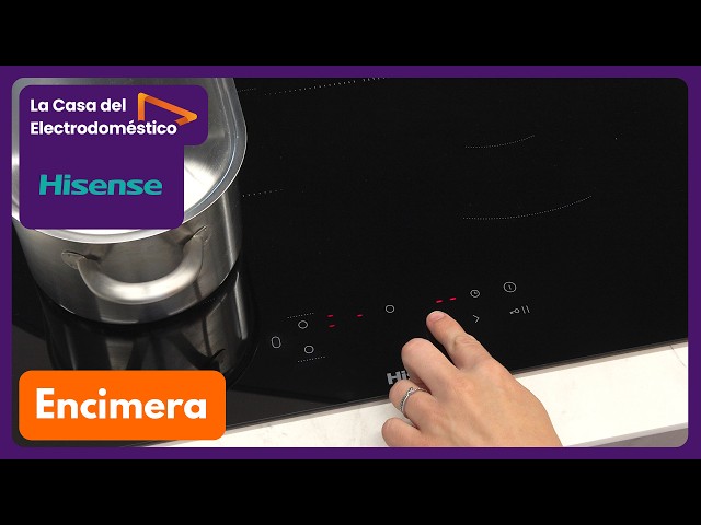 Vídeo relacionado con Hisense HI6311BSCE - Placa Induccion, 29 cm, Vitroceramica, 3 Fuegos, 7200W, Calentamiento Rápido Power Boost, Contol Táctil, Zona Expandible