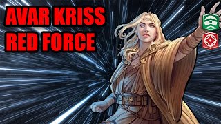 Avar Kriss Red |Mommy of the Order | Deck Profile + Gameplay | Star Wars Unlimited