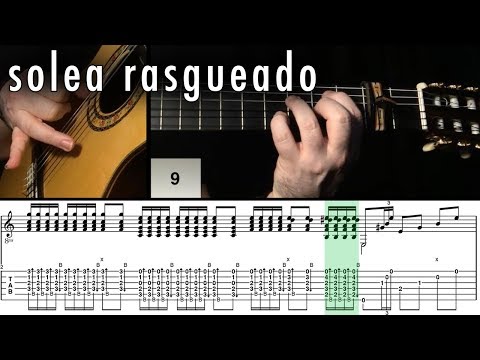 Flamenco Guitar 102 - 05 Solea Rasgueado