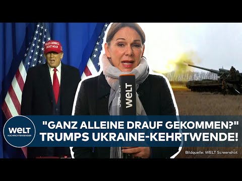 TRUMP: Ex-Präsident überrascht mit Forderung nach Ukraine-Hilfe! ...und nimmt Europa in die Pflicht!