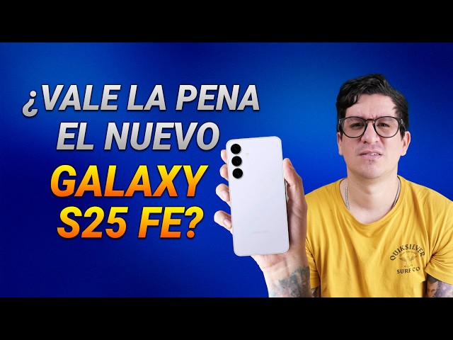 Vídeo relacionado con Samsung Galaxy S25 FE 256GB Smartphone Android 5G 8GB RAM AI Display 6.7" Dynamic AMOLED 2X Fotocamera 50MP 4.900 mAh (Negro)