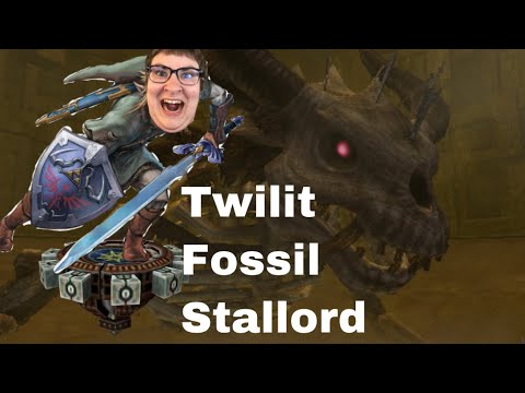 The Legend of Zelda: Twilight Princess Twilit Fossil Stallord Boss Fight