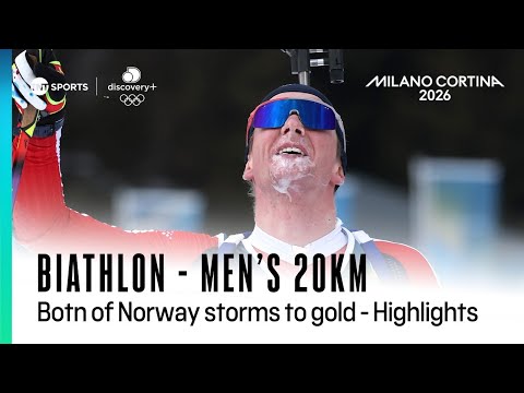 STORMING THROUGH THE FINAL LAP! 🔥 | Biathlon Men’s 20km | Winter Olympics 2026