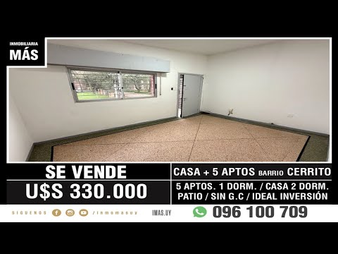 Video de YouTube - Casa + Aptos Venta Cerrito Montevideo iMas.uy - AF*