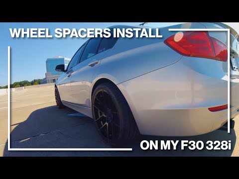 INSTALLING REN WHEEL SPACERS ON MY F30 BMW