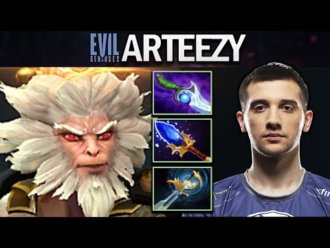 EG.ARTEEZY MONKEY KING WITH 21 KILLS - DOTA 2 7.24 GAMEPLAY